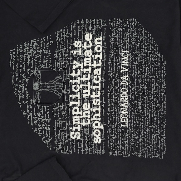 Gildan Other - Leonardo Da Vinci Inspired Tee sz. XLarge
